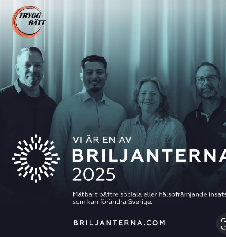 Trygg Rätt är en av Briljanterna 2025!